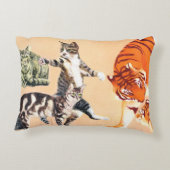 行く遊猫 アクセントクッション (裏面)