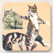行く遊猫 コースター (正面)