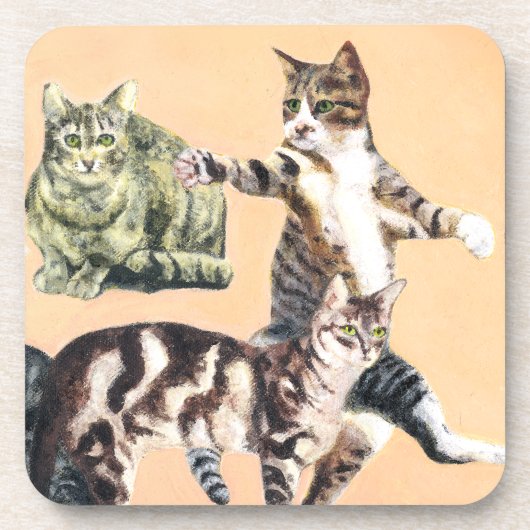 行く遊猫 コースター (正面)