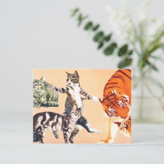 行く遊猫 シーズンポストカード (スタンド正面)