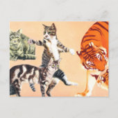 行く遊猫 シーズンポストカード (正面)