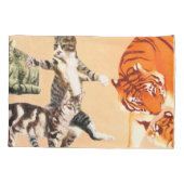 行く遊猫 枕カバー (裏面)