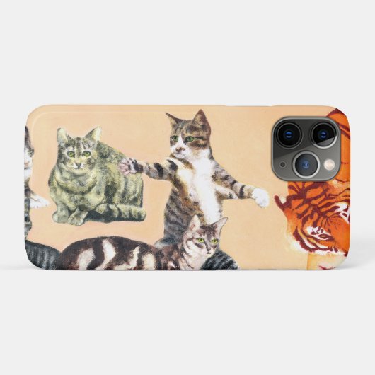 行く遊猫 Case-Mate iPhoneケース (裏面(横))