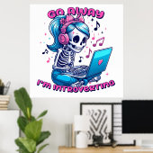 行く遠くに ポスター (ホームオフィス)