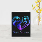 行く選択保ハートオフ自殺認識度 カード (黄色い花)