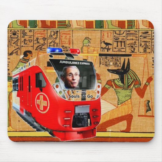 行く魂 マウスパッド (正面)