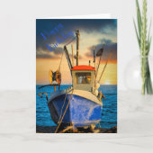 行く魚 カード (正面)