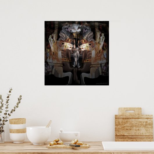 行く ポスター (キッチン)