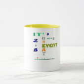 行く- 3マグ マグカップ (中央)