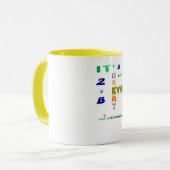 行く- 3マグ マグカップ (正面左)