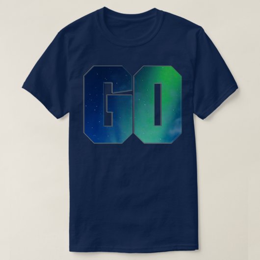 行く Tシャツ (デザイン正面)