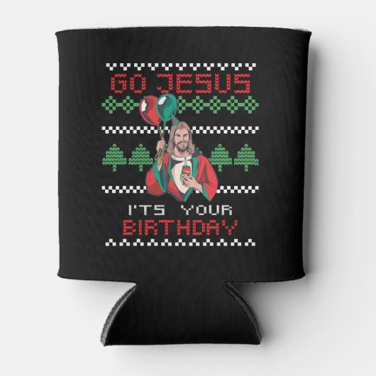 行けイエスそれがあなたの誕生日 缶クーラー (正面)
