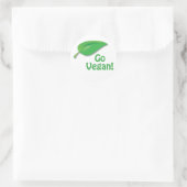 行けビーガン! ラウンドシール (バッグ)