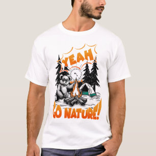 行け自然! Tシャツ