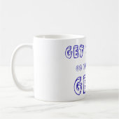 行け行け行け! コーヒーマグカップ (左)
