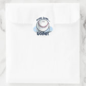 行け行け！シール ラウンドシール (バッグ)