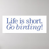 行け野鳥観察! ポスター (正面)