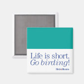 行け野鳥観察! マグネット (正面/裏面)