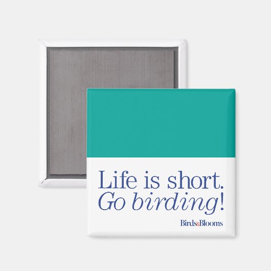 行け野鳥観察! マグネット (正面/裏面)