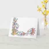 行け！ナマケモノとジャングルつる植物 カード (黄色い花)