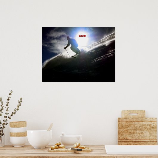 行け！ ポスター (キッチン)