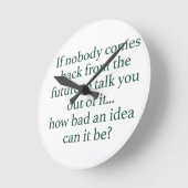 行け！ ラウンド壁時計 (傾斜)