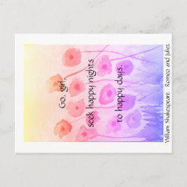 行け、女の子…(Romeo and Juliet)はがき ポストカード