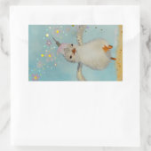 行け！ 長方形シール (バッグ)