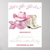 行こうぜ、ガールズ！ ピンクディスコ、カントリー独身最後の夜  ポスター (正面)