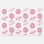 行こうぜ！ディスコカウガール・バチェロレッテパーティ ラッピングペーパーシート (正面)