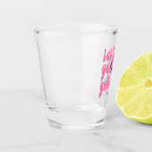 行こうぜ！ディスコカウガール・バチェロレッテ・パーティー ショットグラス (左)