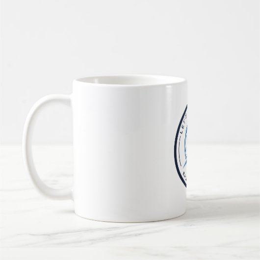 行こうサーフィン。バリ,インドネシア コーヒーマグカップ (左)
