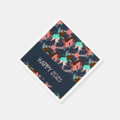 行こうパーティー!新年 スタンダードカクテルナプキン (角)