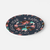 行こうパーティー!新年 ペーパープレート (アングル)