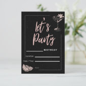 行こうパーティー!誕生日招待状 招待状 (スタンド正面)
