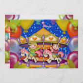 行こうパーティー!- SRF 招待状 (正面/裏面)