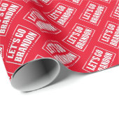 行こうブランドンおもしろいアンチジョーバイデン氏トランプ2024 ラッピングペーパー (ロールコーナー)