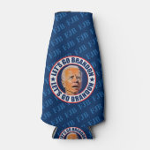 行こうブランドンおもしろいアンチバイデン氏2024 ボトルクーラー (正面)