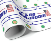 行こうブランドンラッピング紙 ラッピングペーパー (ロールコーナー)