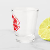 行こうブランドンfjbアンチジョーおもしろいバイデン氏ヴィンテージ ショットグラス (右)