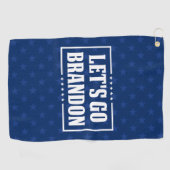 行こうブランドンfjbアンチジョーおもしろいバイデン氏 ゴルフタオル (横)