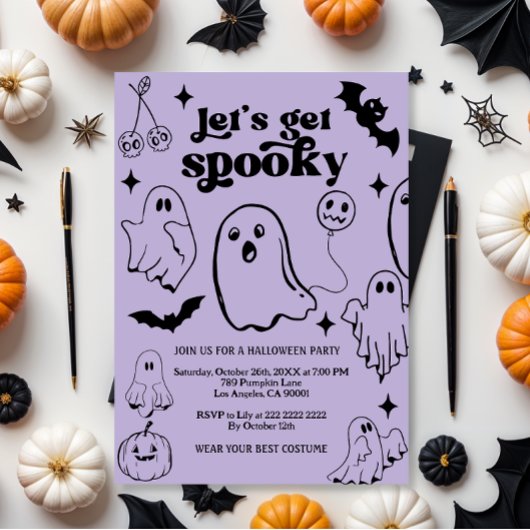 行こう不気味ハローウィンパーティ 招待状