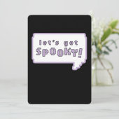 「行こう不気味!」 ハローウィンパーティ招待状 招待状 (スタンド正面)