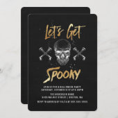 行こう不気味 | ハローウィンパーティ招待状 招待状 (正面/裏面)