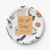 行こう不気味 |ハローウィンパーティ ペーパープレート (正面)