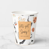 行こう不気味 |ハローウィンパーティ 紙コップ (裏面)