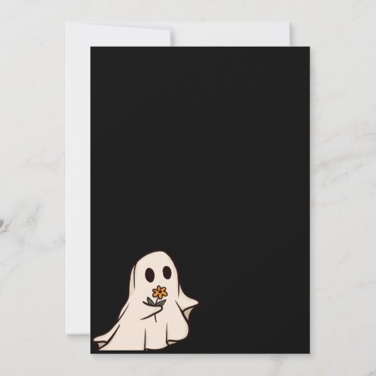 行こう不気味! 招待状 (裏面)