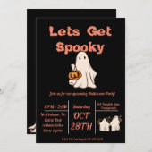 行こう不気味! 招待状 (正面/裏面)