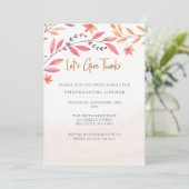 行こう与え感謝してい! 招待状 (スタンド正面)