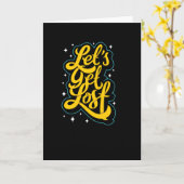 行こう失った カード (黄色い花)